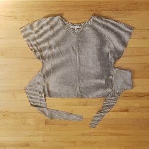 Stripped Crop Top